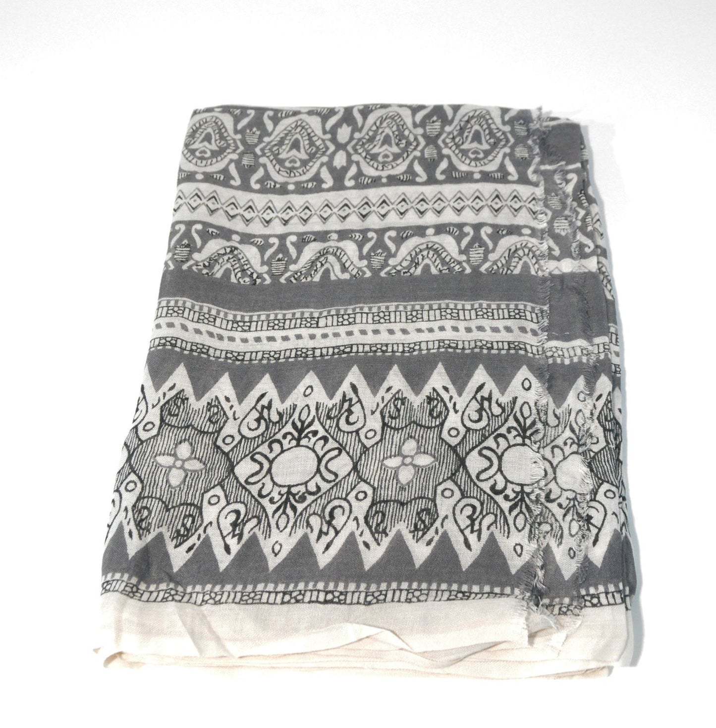 Szalik z wiskozy Bambu' Szalik z nadrukiem ręcznym Szalik farbowany ręcznie Szalik podłużny Uniwersalny szalik Szalik unisex Szalik męski Prezent dla niej Prezent dla niego Sciarpa