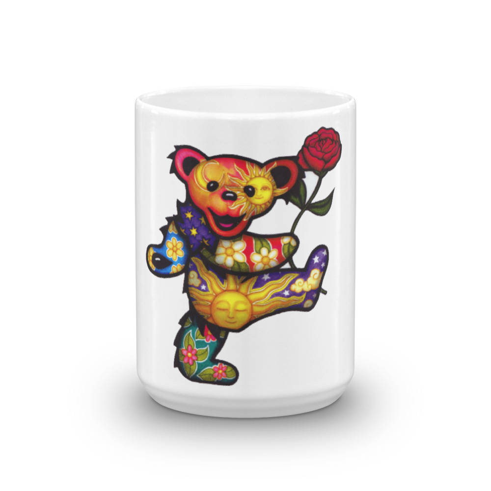 Prezent dla Deadheada - kubek Grateful Dead "Tańczący Niedźwiedź" - PREZENTY DLA DEADHEADÓW